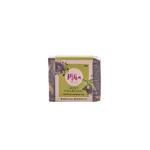 Charcoal Mint Cold Process Soap